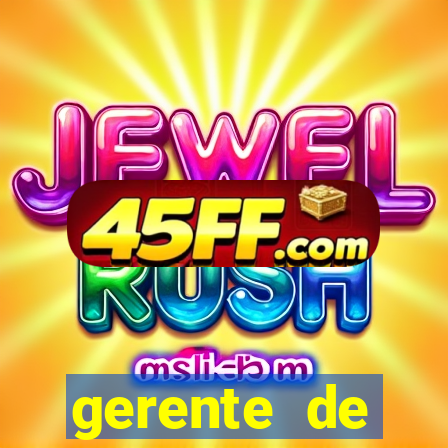 gerente de plataforma slots whatsapp